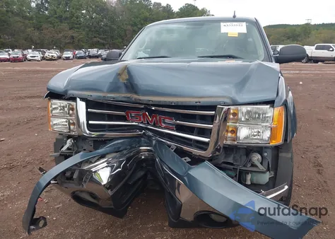 2013 GMC Sierra 1500 Sle из США, поврежденный, VIN 3GTP1VE08DG287980